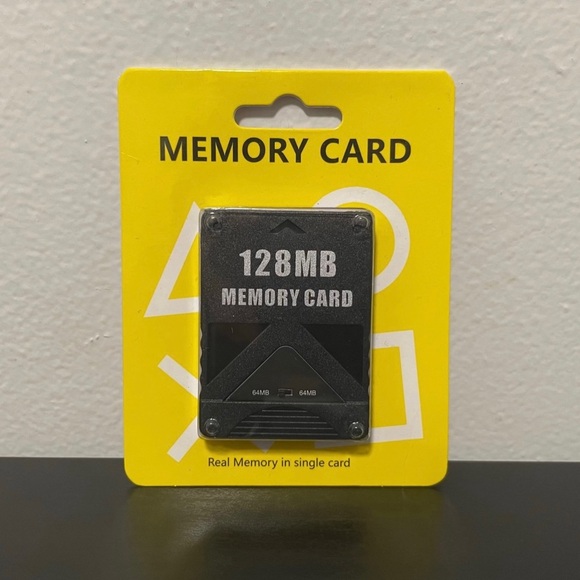 Other - PS2 Memory Card 128 MB NEW SEALED PlayStation 2 Video Game Storage